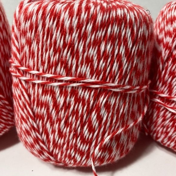 5 Aunt Lydia's Baker's Cotton Crochet Thread Red - Picture 2 of 13